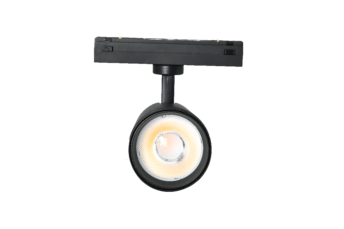 Трековый магнитный светильник iLedex Vision 4825-048-D70-20W-36DG-4000K-BK
