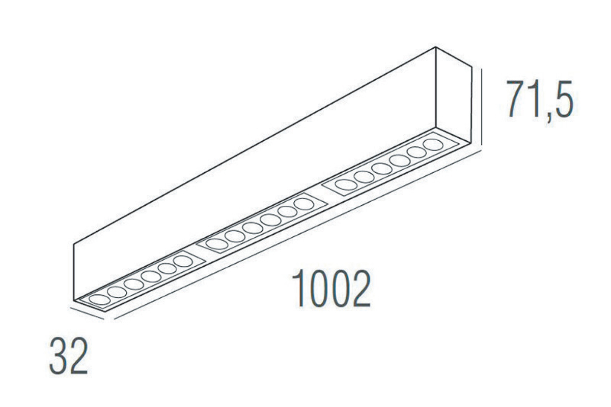 Потолочный светильник Donolux Eye-line DL18515C121A18.48.1000WW