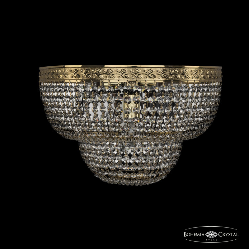 Хрустальное бра Bohemia Ivele Crystal 19091B/35IV G