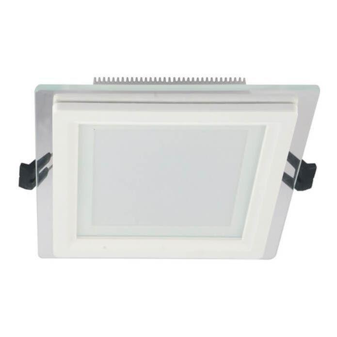Встраиваемый светодиодный светильник Lumina Deco Beneto LDC 8097-SQ-GL-12WSMD-D160 WT