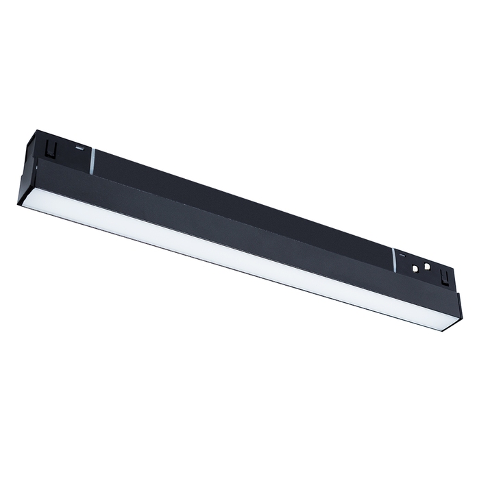 Магнитный трековый светильник белый Arte Lamp Linea A4662PL-1BK