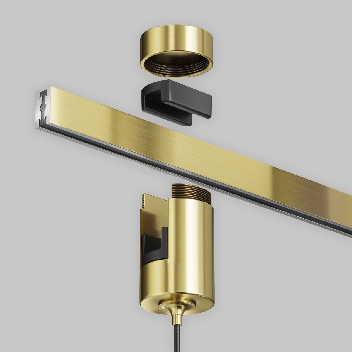 Трековый магнитный светильник Maytoni Focus LED TR156-1-5W4K-BS