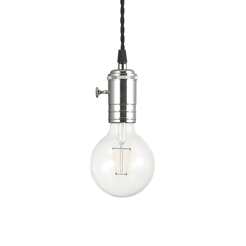 Подвесной светильник Ideal Lux Doc SP1 Cromo 163116