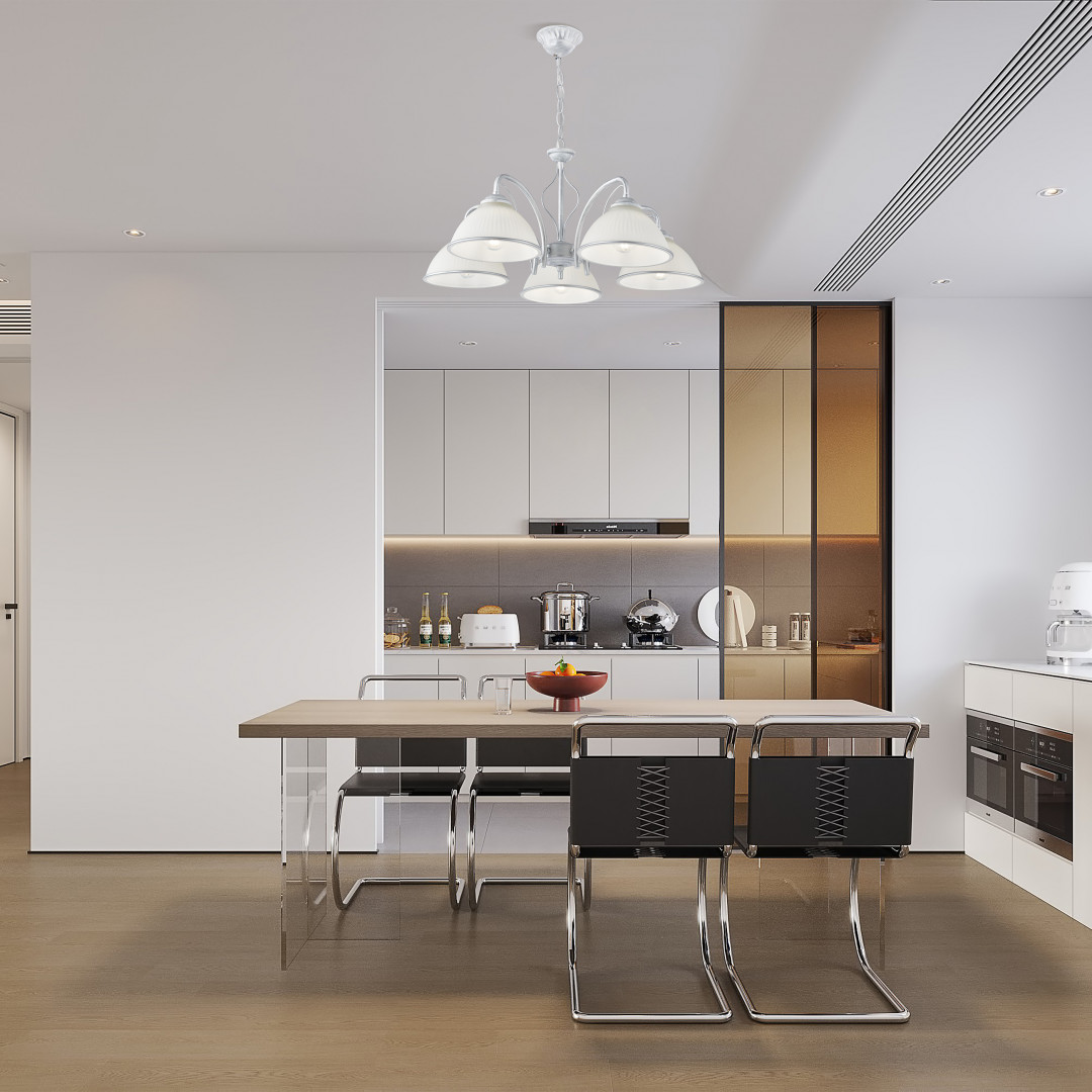 Подвесная люстра Arte Milano Amalfi 337207/5 WT+SL