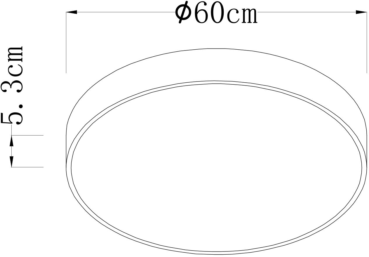 Потолочный светодиодный светильник Arte Lamp Arena A2673PL-1BK