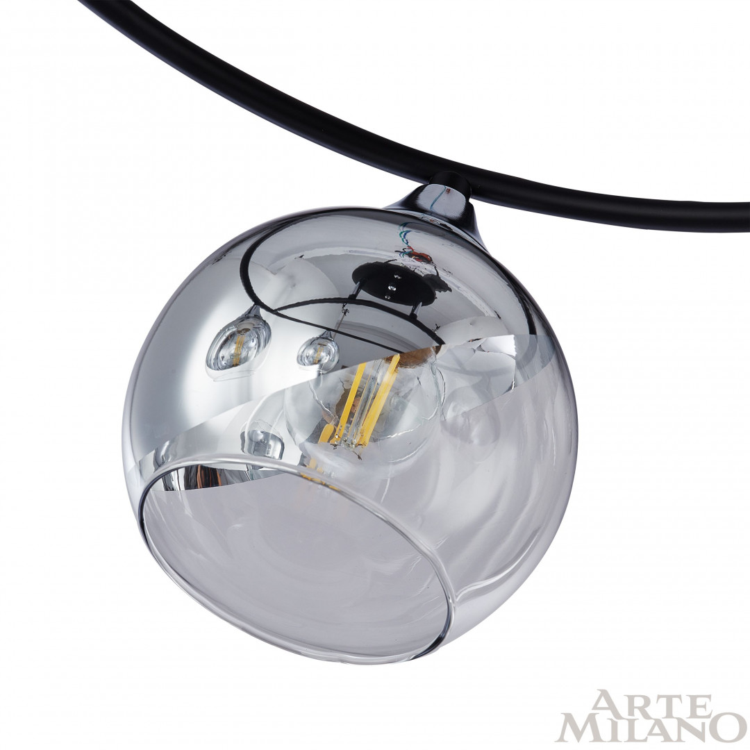 Потолочная люстра Arte Milano Amalfi 322403/3 BK+CR