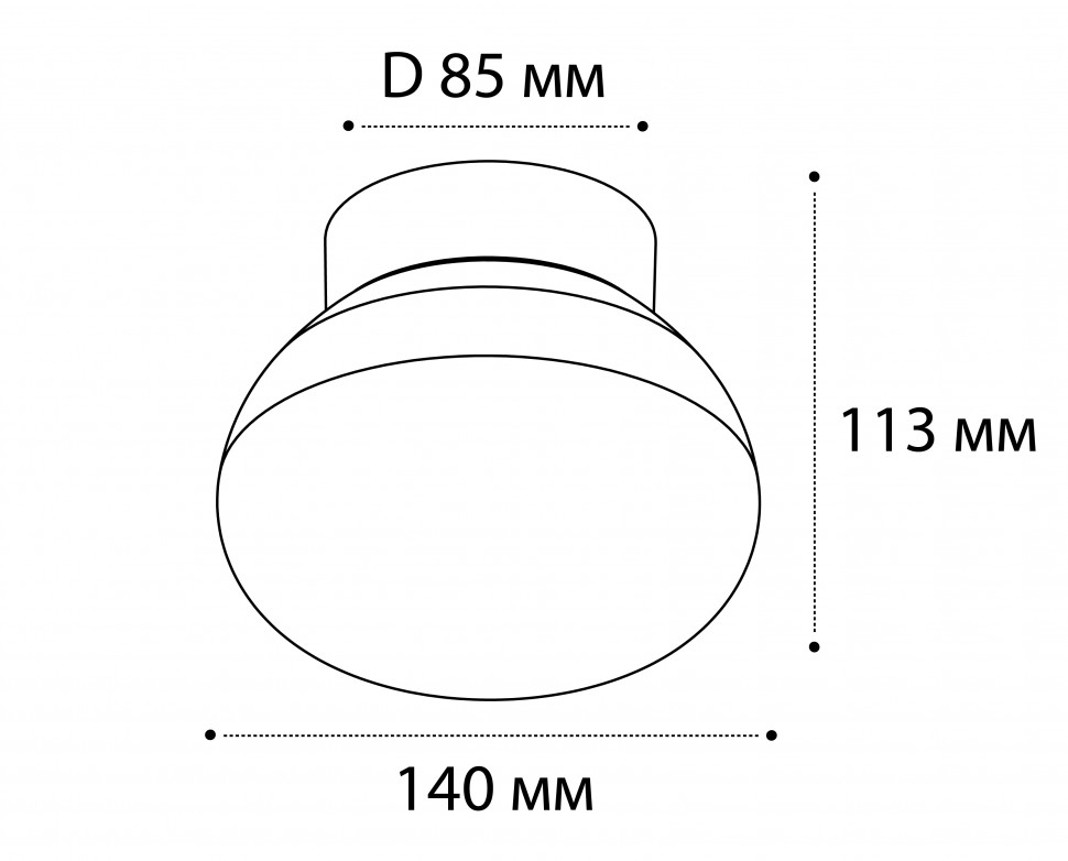 Настенно-потолочный светильник Italline DL 3030 white