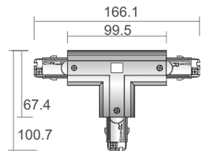 Т-соединитель Deko-Light D Line 710027