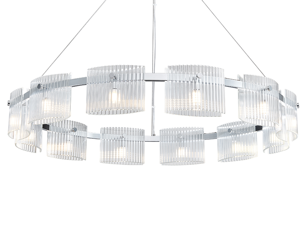 Подвесная люстра Newport 4539+3/S chrome М0066743