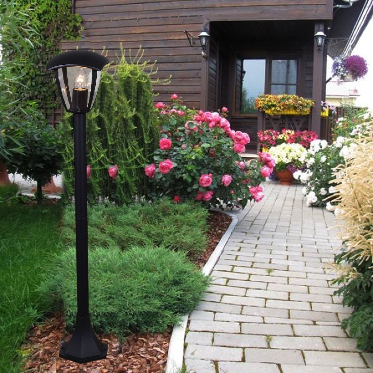 Ландшафтный светильник Reluce 08301-0.7-001SJ 0,8m BK