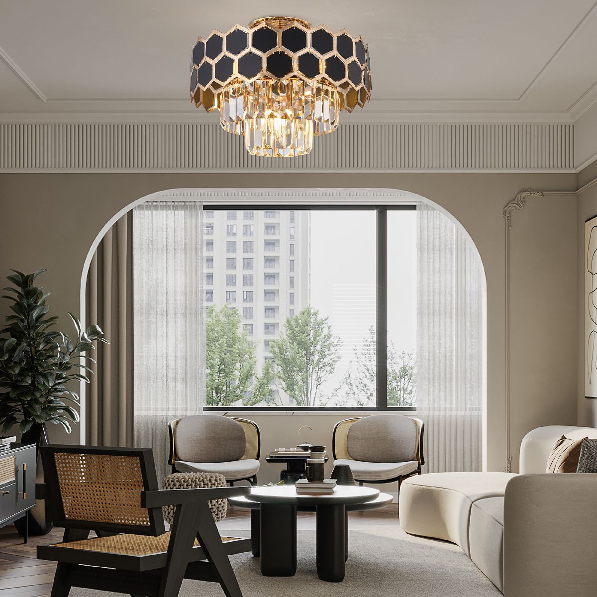 Потолочный светильник цилиндрический цилиндр Arte Milano Sorrento 375009/3+2/20/380 GD