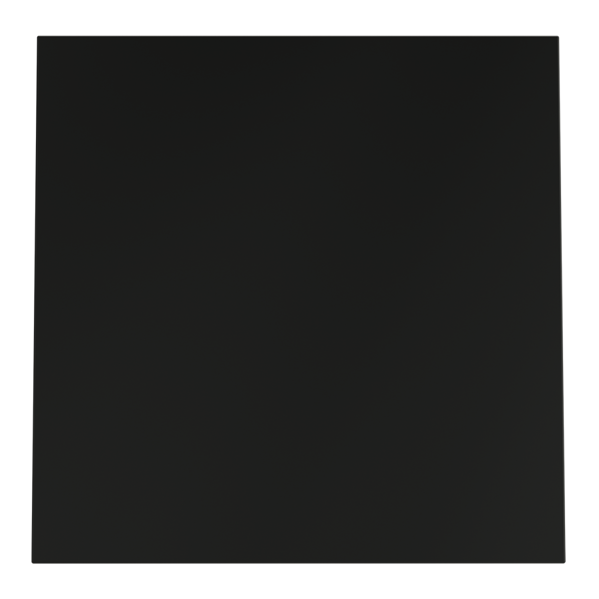 Клавиша для выключателя/переключателя одноклавишного Voltum S70 (черный матовый) VLS000108