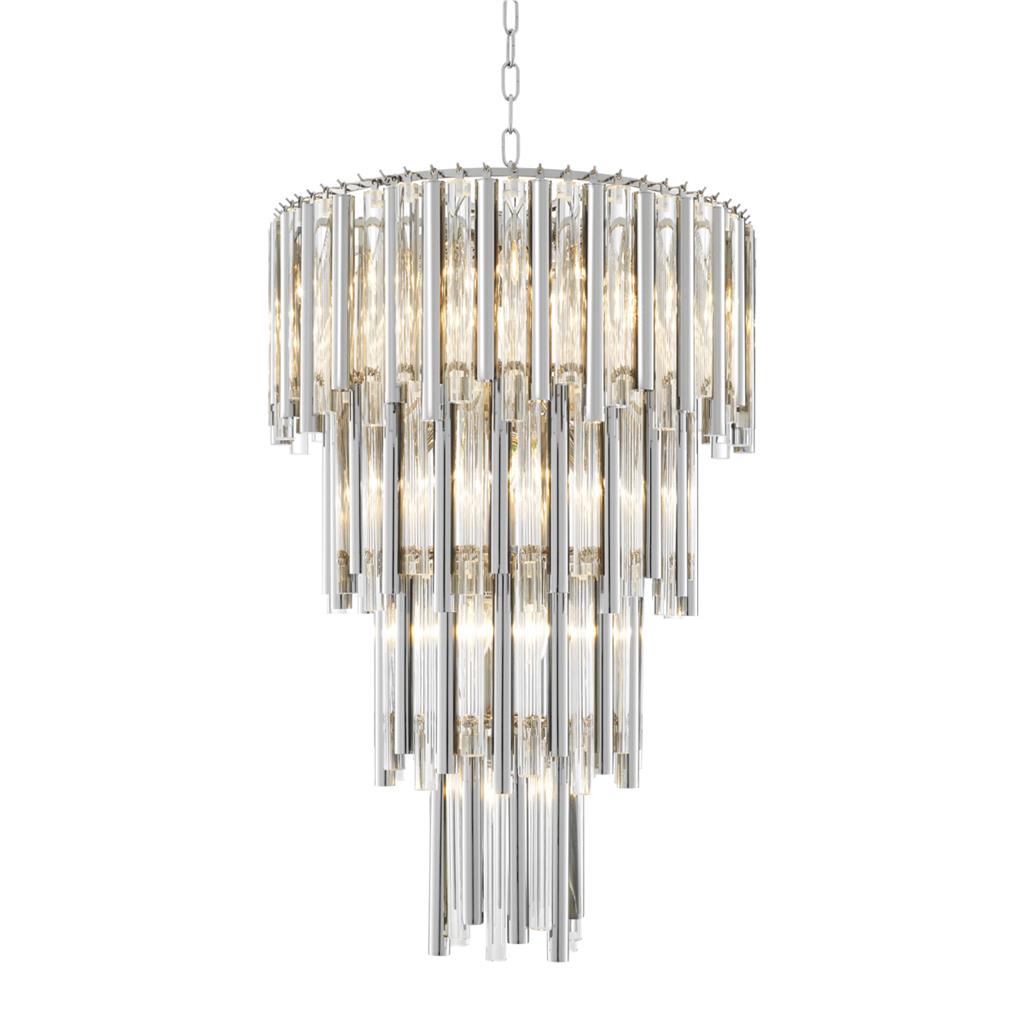 Подвесная люстра DeLight Collection Gigi KM0931P-13 nickel
