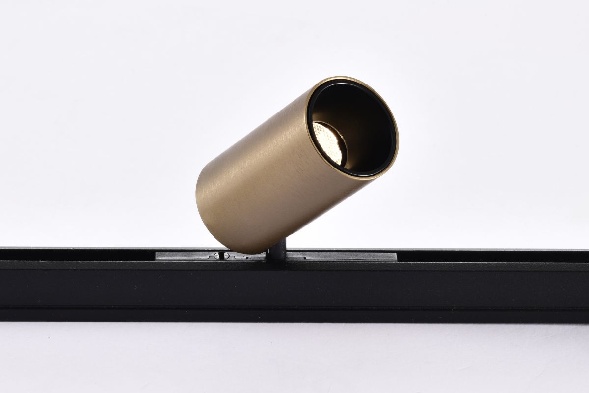 Трековый светильник Luminotti Ultraslim Swot L.602.9.3K.BR