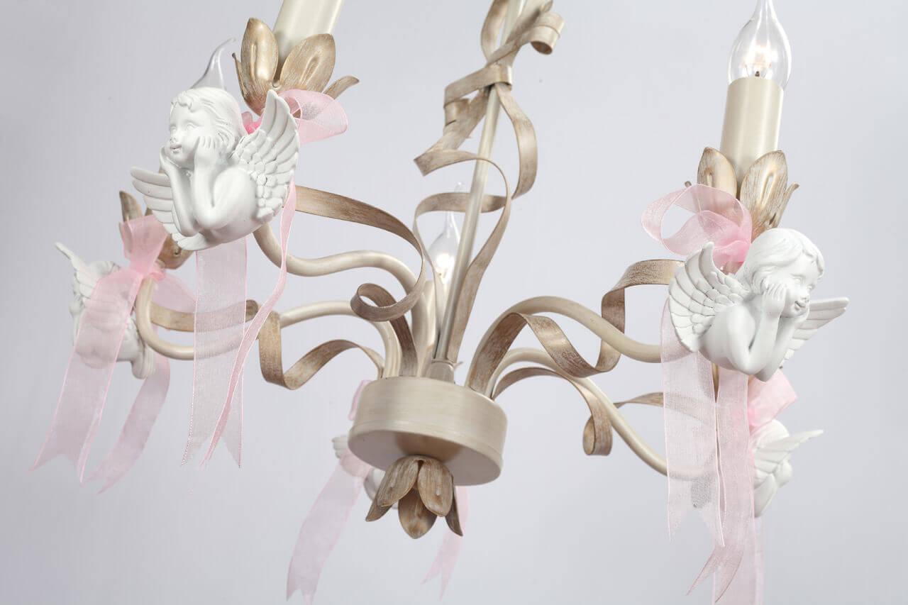Подвесная люстра Lucia Tucci Angelo 147.3 Ivory