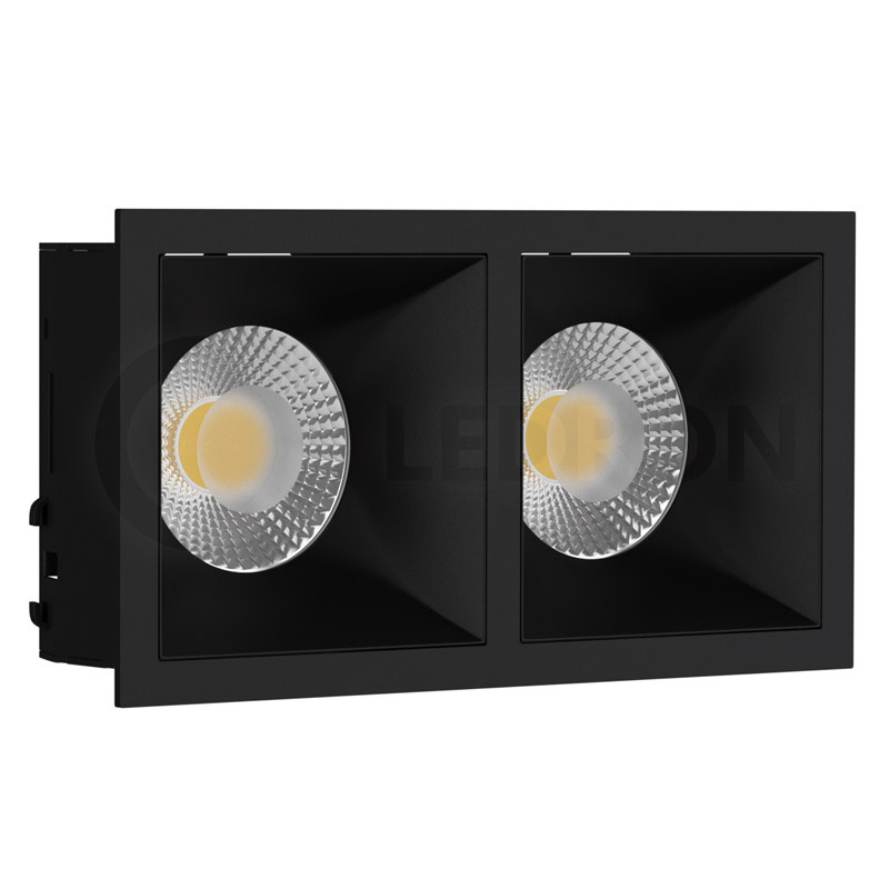 Встраиваемый светильник LeDron RISE KIT 2 Black 00000014644