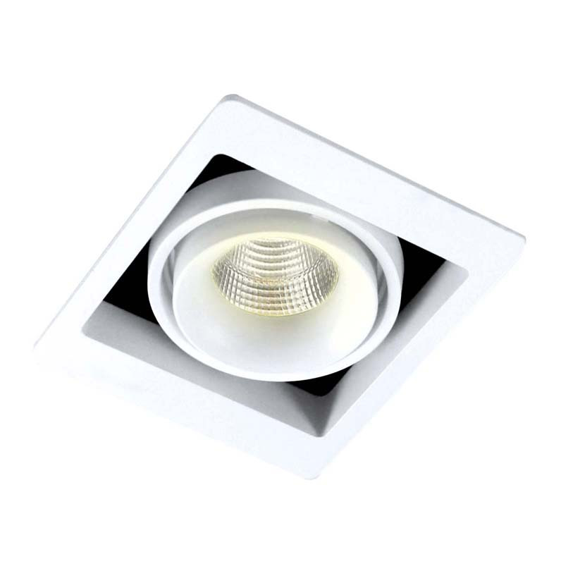 Встраиваемый светильник Donolux DL18615/01WW-SQ White/Black