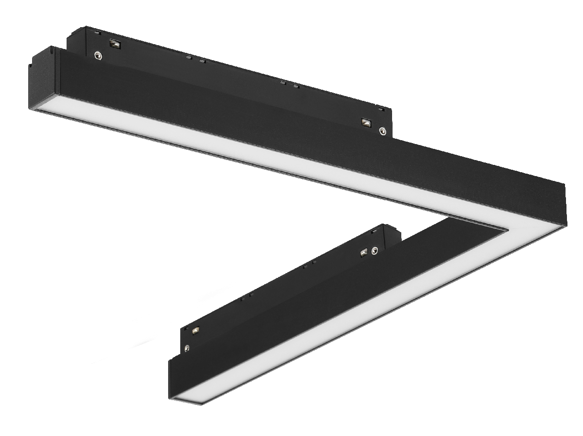 Трековый магнитный светильник iLedex Vision 4822-013-L320-16W-110DG-3000K-BK