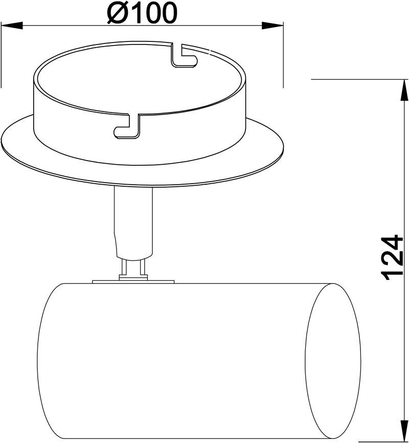 Спот Deko-Light Indi 348085