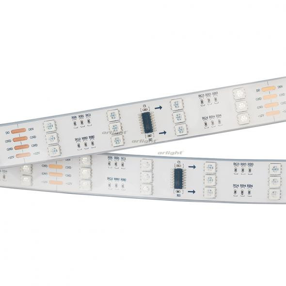 Светодиодная лента Arlight SPI-5000P 12V RGB (5060, 480 LED x3,1812) 024150