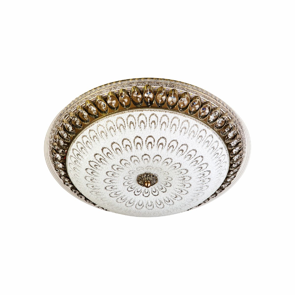 Потолочный светильник стеклянный LED4U L1109-400 AB