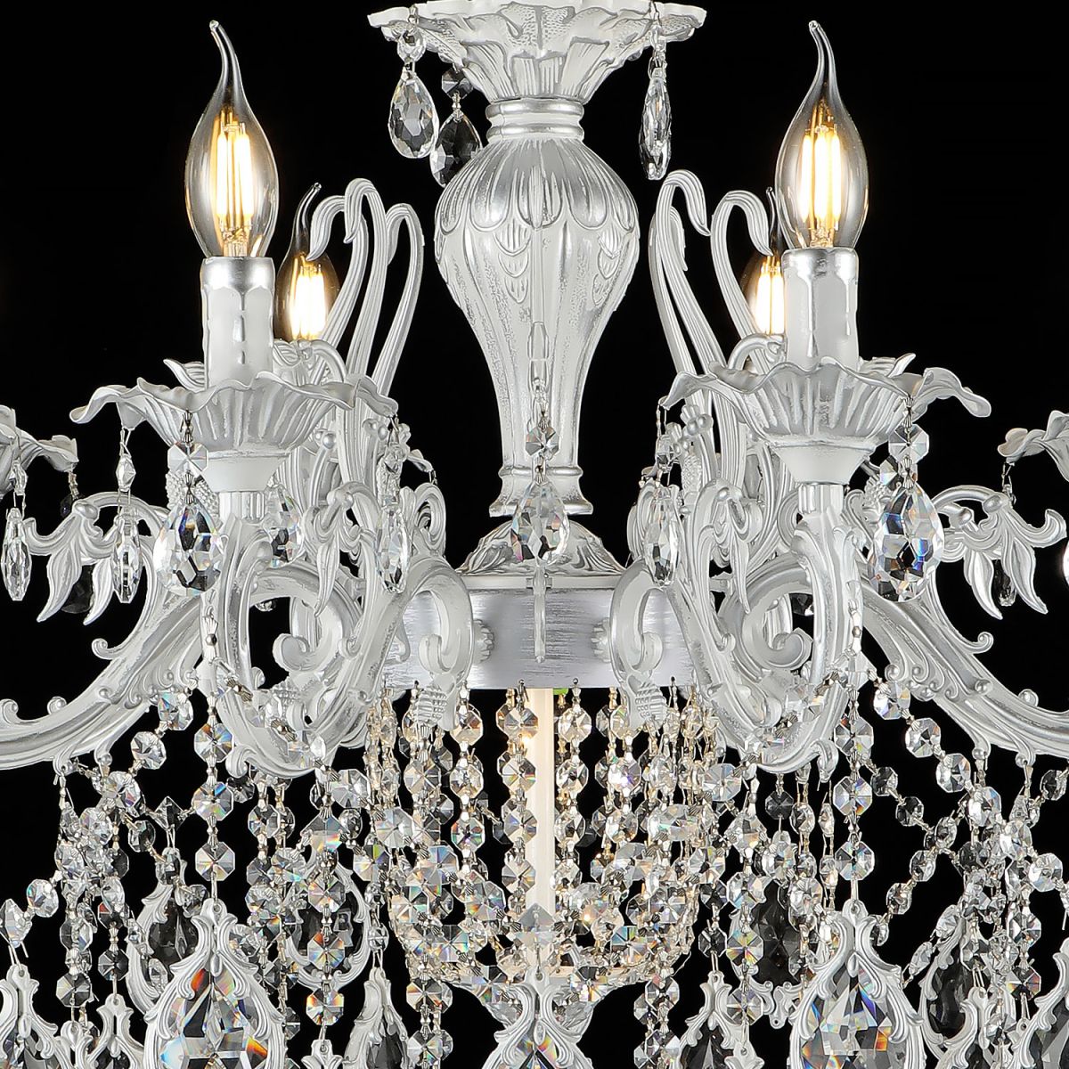 Подвесная люстра Reluce 23100-0.3-08 WH+SL