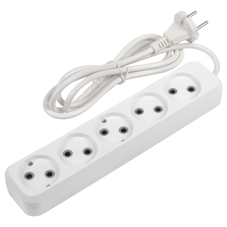 Удлинитель бытовой General GES-10-2x075-5-7m 470086