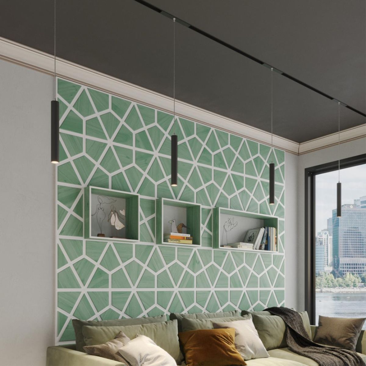 Трековый светодиодный светильник с переключателем цветовой темперетуры Novotech Port Vector 359963