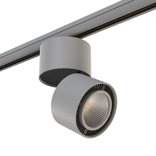 Трековый светильник Lightstar Track 3 gray A3T214839 (594069+214839)