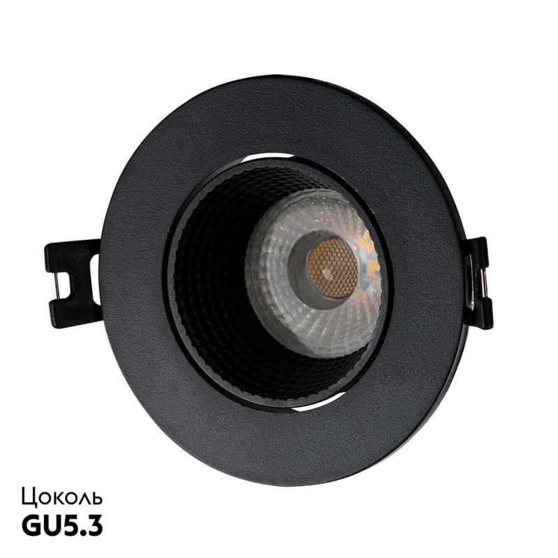 Встраиваемый светильник Denkirs DK3061-BK