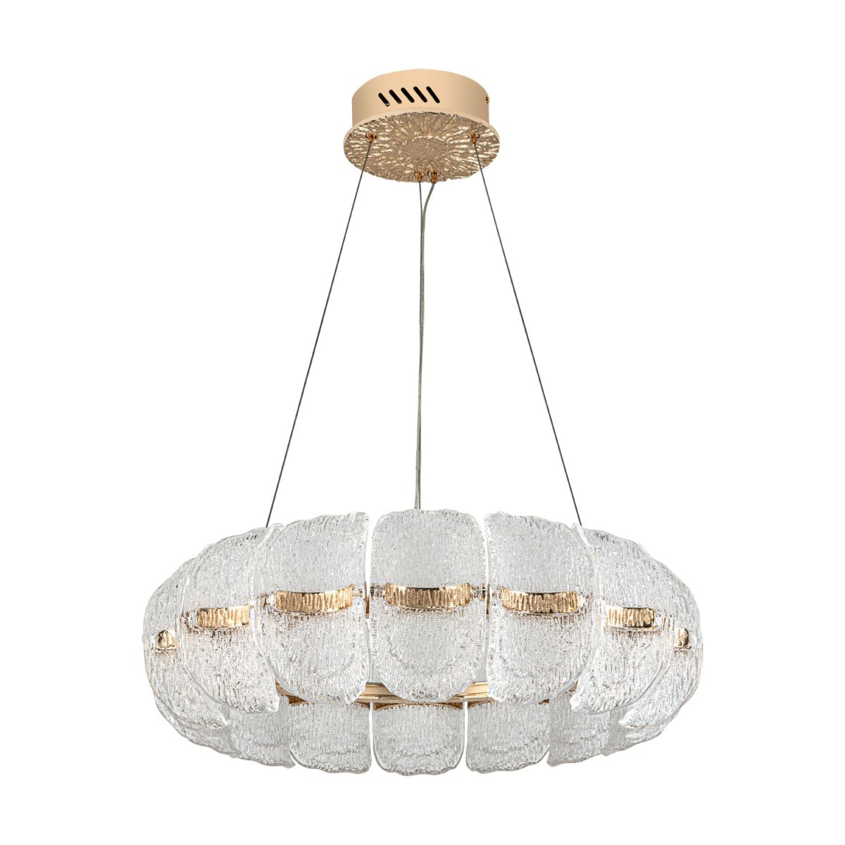 Подвесная led люстра Modelux ML.2520.600 GD