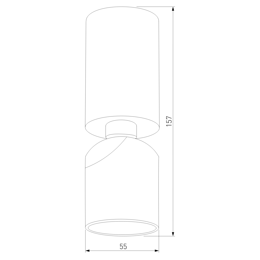 Накладной спот Elektrostandard Spot 4690389204302 25106/LED a066398 в Москве