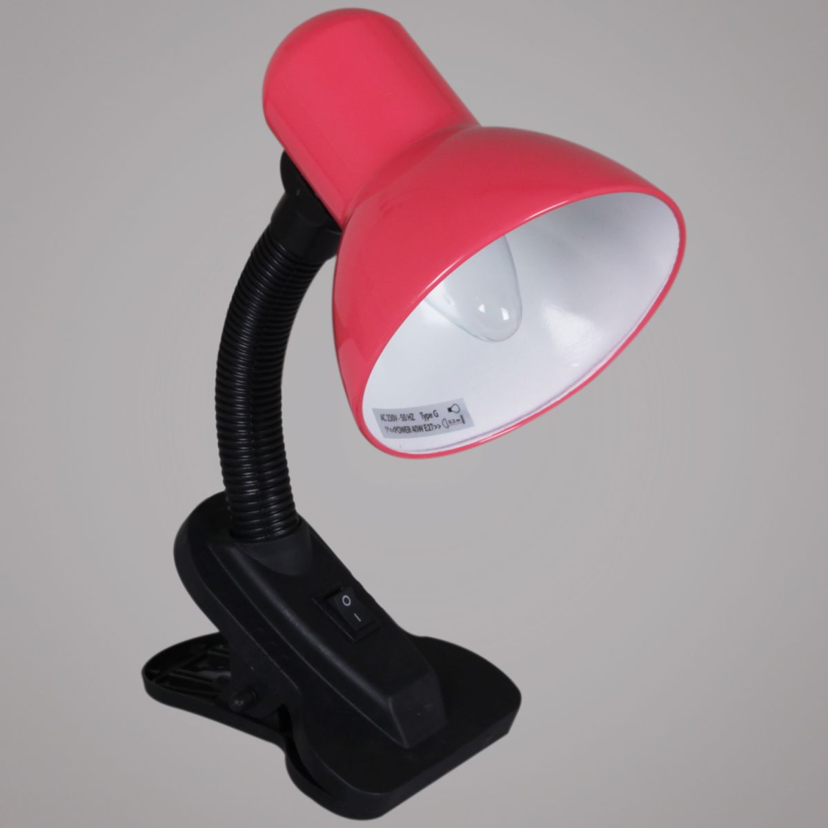 Настольная лампа розовая Reluce 00108-0.7-01 PINK