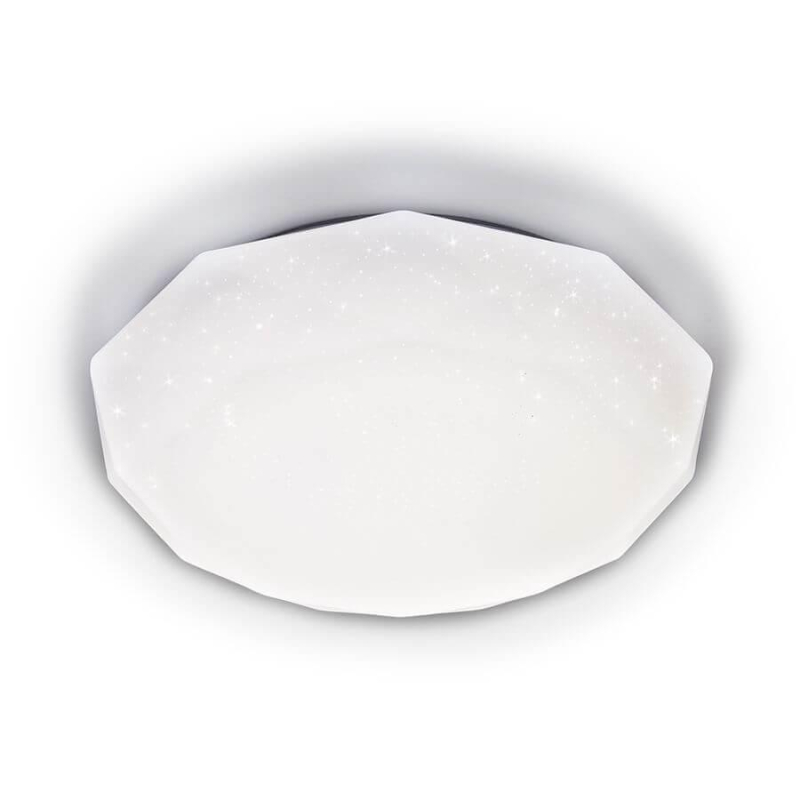 Потолочный светодиодный светильник Ambrella Light Orbital Air F17 WH 48W D410