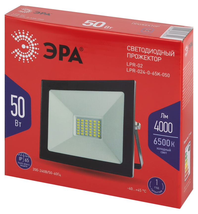 Прожектор Эра LPR-024-0-40K-050 Б0054267