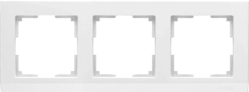 Рамка Werkel Stark на 3 поста белый WL04-Frame-03-white 4690389047121