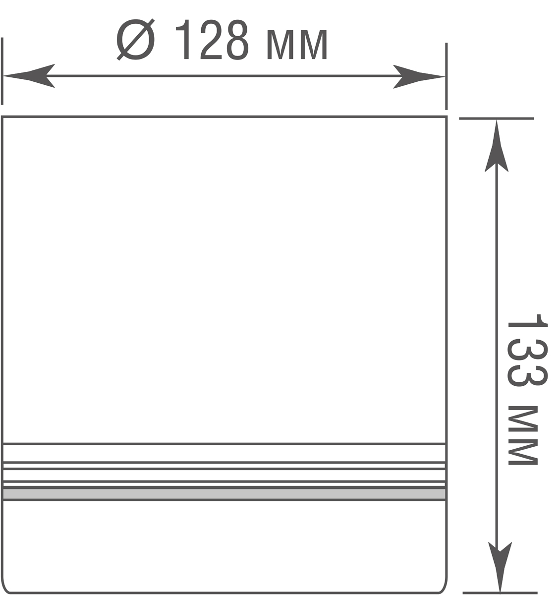Накладной светильник Donolux Barell DL18484R23W1W Line