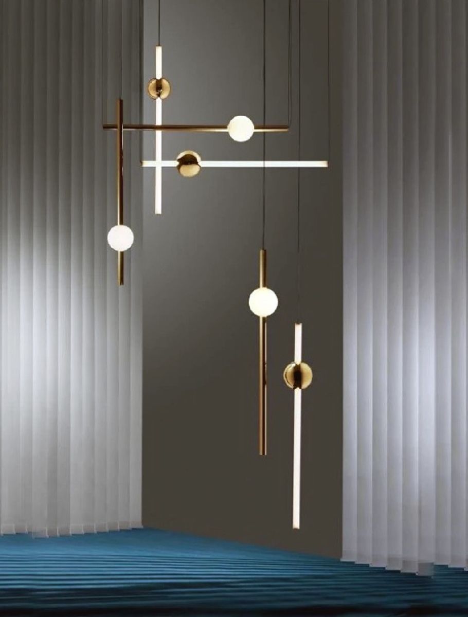 Подвесной светильник DeLight Collection Orion 10053P/A1 gold