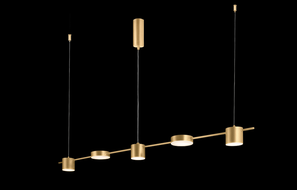 Подвесной светильник Crystal Lux Tristan TRISTAN SP5 L1200 GOLD