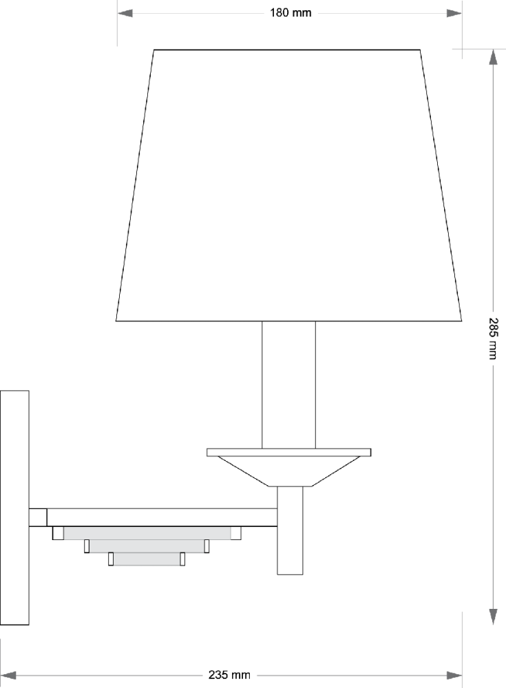 Бра Kutek Fellino FEL-K-1(Z/A)