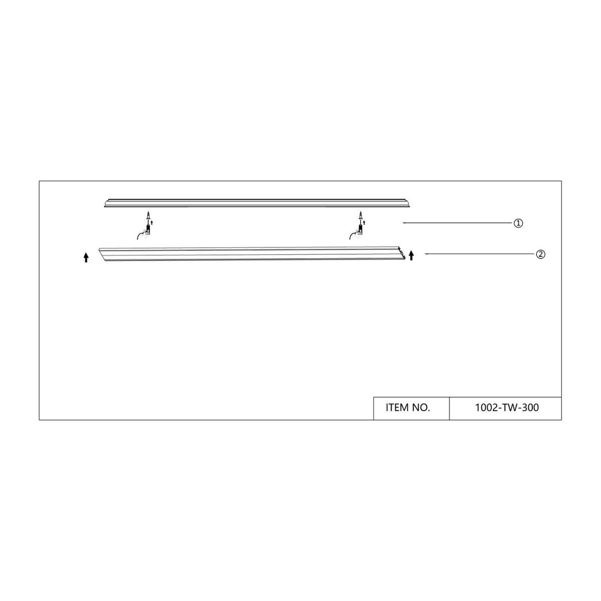 Магнитный шинопровод Favourite Unica 1002-TW-300