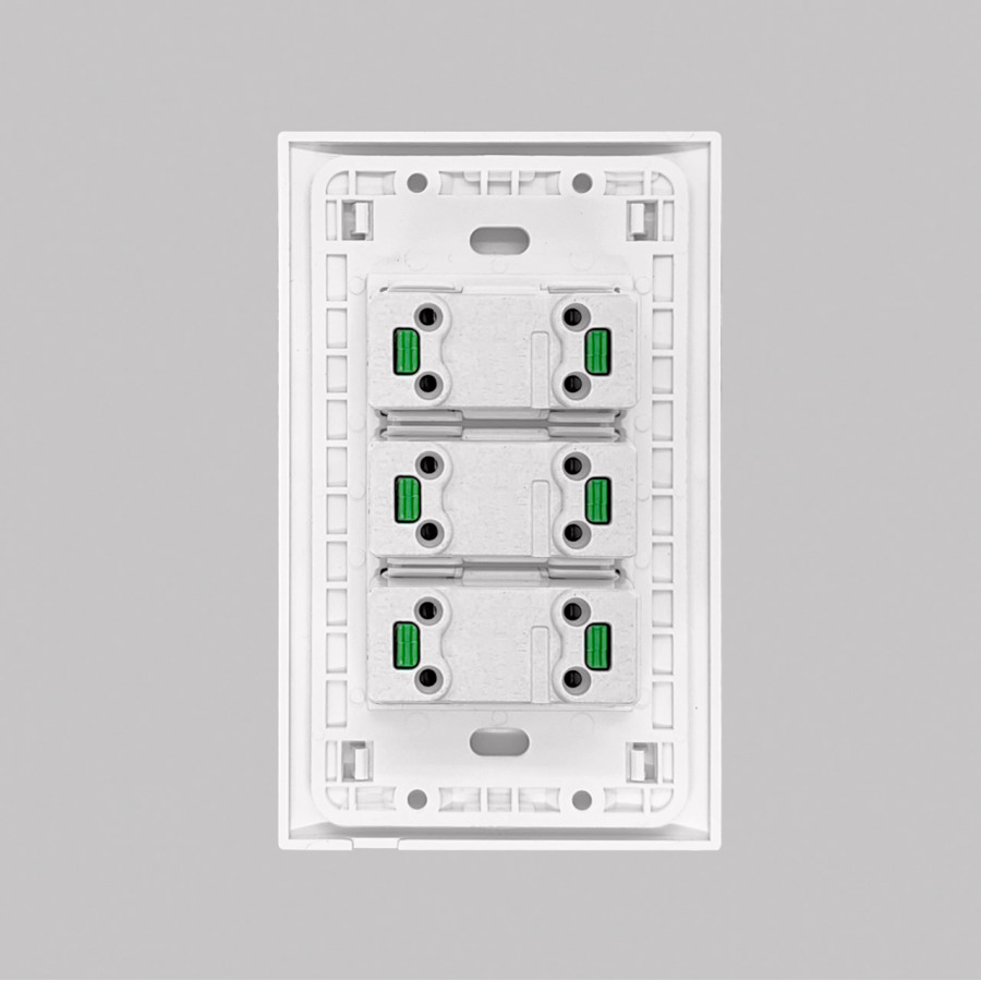 Переключатель 3-клавишный SHIN DONG-A Bega WBW-0423-ANT