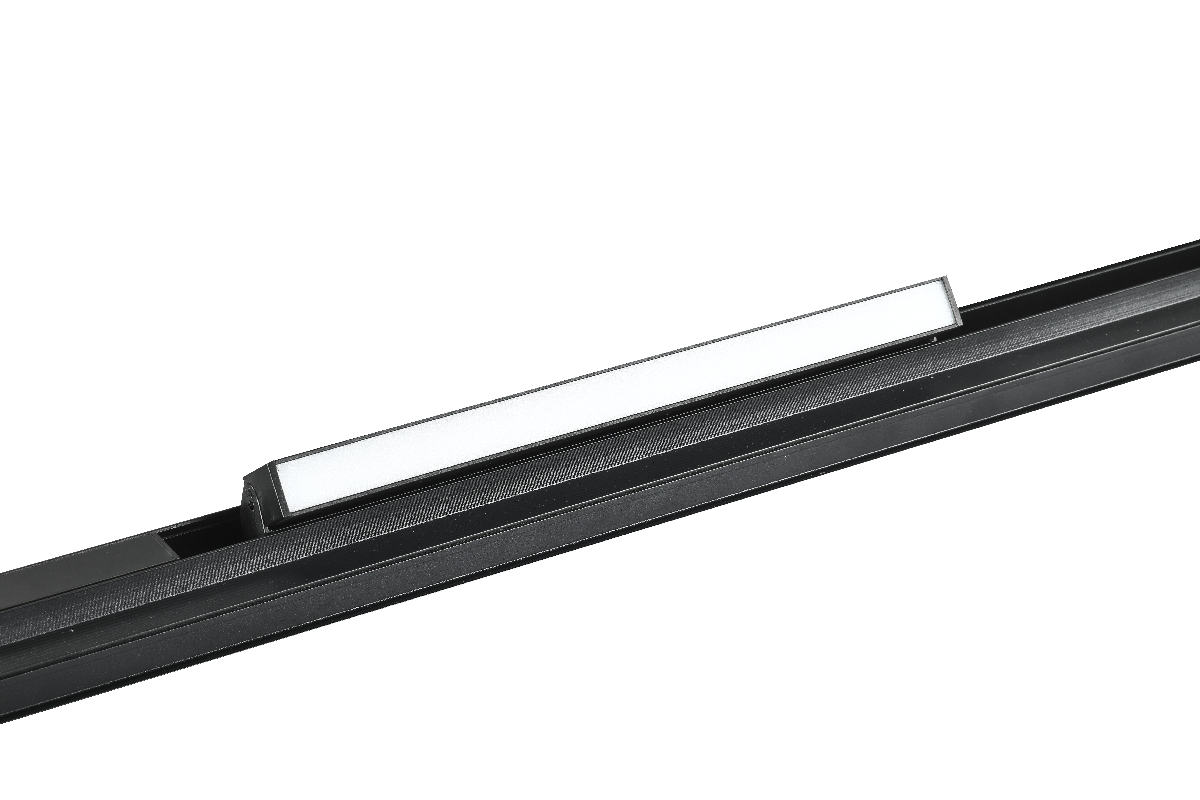 Трековый магнитный светильник iLedex Vision 4822-004-L300-12W-110DG-4000K-BK