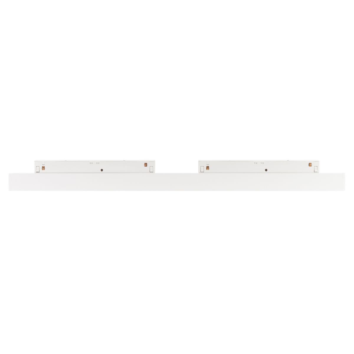 Трековый магнитный светильник Arlight MAG-ORIENT-FLAT-L465-16W Warm3000 (WH, 100 deg, 48V) (IP20 Металл) 035842(1)