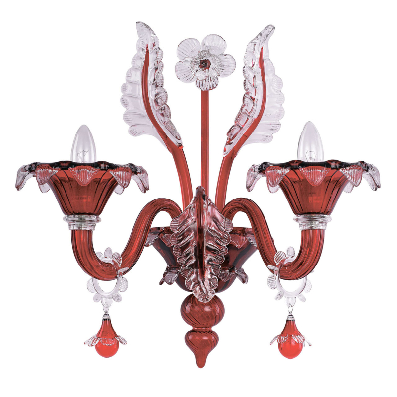 Бра Ideal Lux Ca Vendramin AP2 Rosso 093635