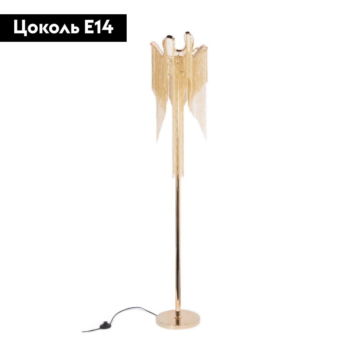 Торшер Loft IT Stream 10208F Gold