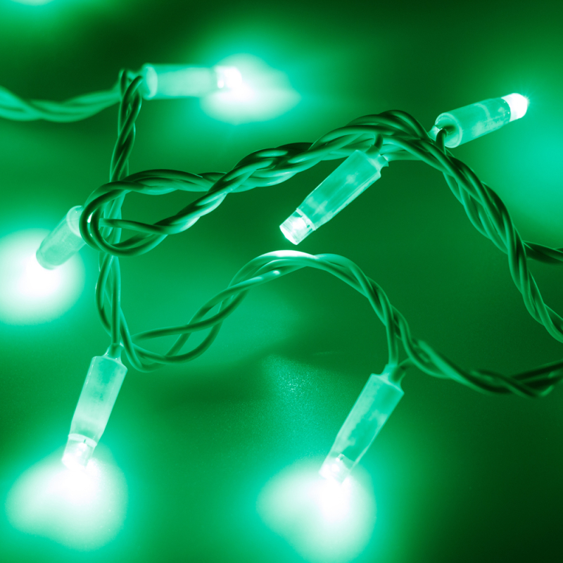 Светодиодная гирлянда Arlight ARD-String-Classic-10000-White-100LED-Std Green 025815