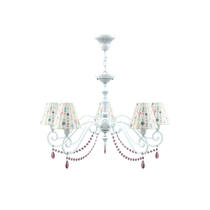 Подвесная люстра Lamp4you Classic E3-05-WM-LMP-O-17-CRL-E3-05-PK-UP