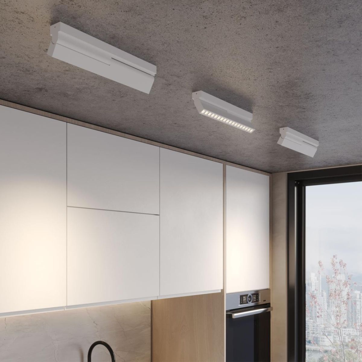 Накладной светильник с переключателем цв.температуры Novotech Over EOS 359764