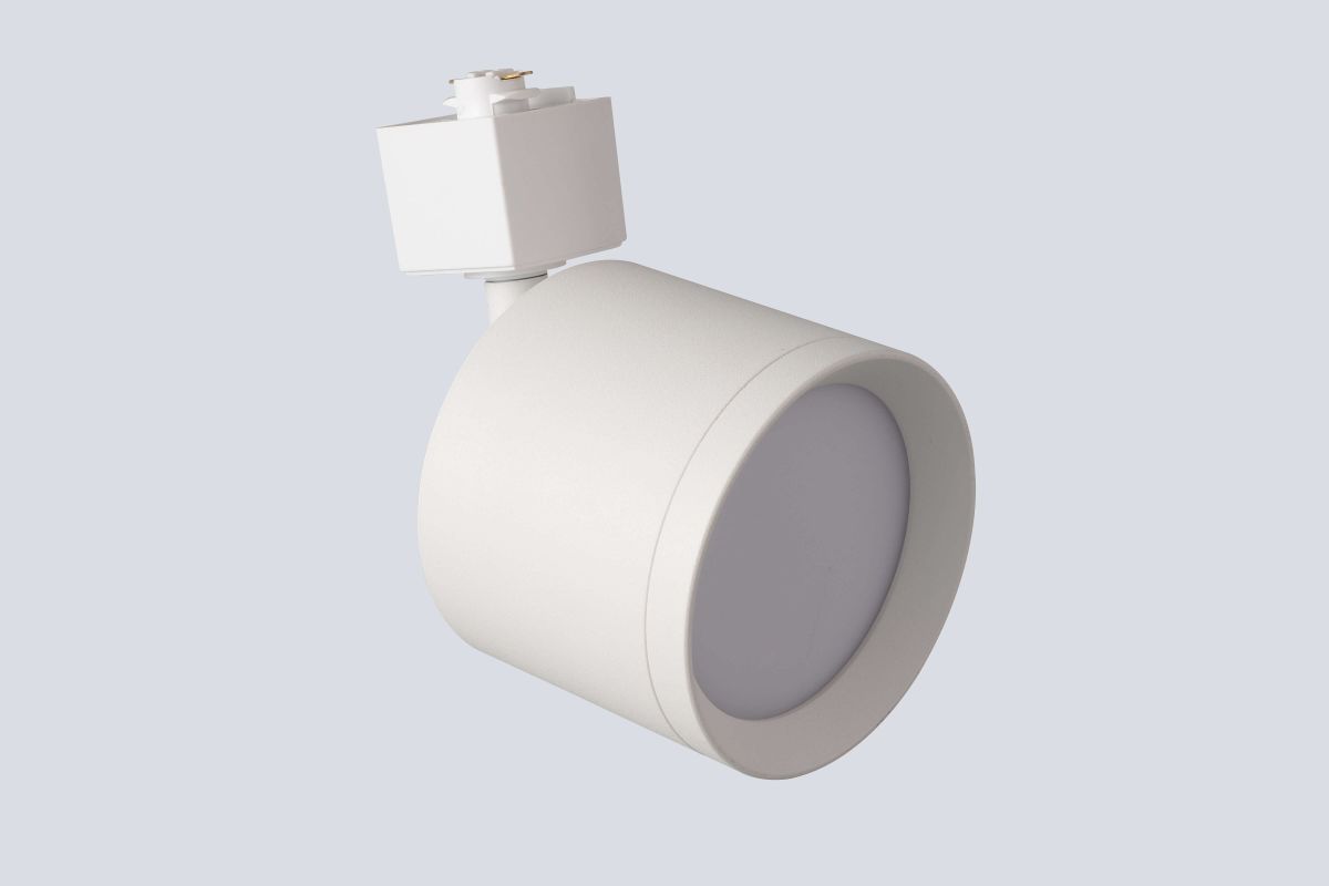 Трековый однофазный светильник Crystal Lux CLT 0.31 020 WH